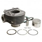 CYLINDRE MAXISCOOTER ADAPTABLE SCOOTER 125 CHINOIS 4T GY6 152QMI (OEM: 12100-GFY6-0000) (DIAM 52,4mm -AXE DE PISTON 15mm) -P2R- 3700948064290