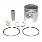 PISTON SCOOT ADAPTABLE SUZUKI 50 KATANA AIR, ADRESS/MORINI (DIAM 41mm - AXE DE 10 - 2 SEGMENTS 1,5mm) -P2R QUALITE PREMIUM- 3700948061619