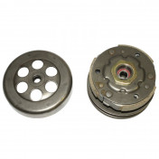 CLUTCH FOR SCOOT SCOOT 50cc CHINESE 2STROKE/CPI 50 ARAGON, HUSSAR, OLIVER, POPCORN/KEEWAY 50 F ACT, FOCUS, HURRICANE, MATRIX (Ø 112 WITH PULLEY+DRUM) -SELECTION P2R- 3700948050897