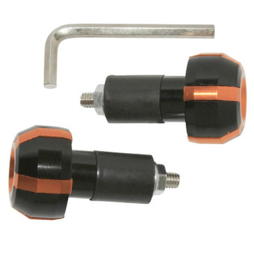 BAR ENDS REPLAY - ROLLER- BLACK/GOLDEN (PAIR) 3700948034286