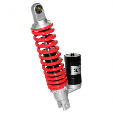 SHOCK ABSORBER FOR SCOOT REPLAY (GAS FILLED) ALU RED -UPPER FIX Ø10mm- LOWER FIX Ø8 (CENTERS 300mm)