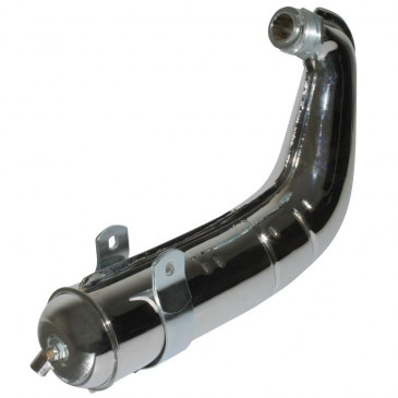 POT CYCLO ADAPTABLE MBK/MOTOBECANE 40, 50 CHROME (LIVRER AVEC COLLIER DE FIXATION) 3701213403332