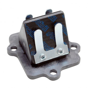 CLAPET SCOOT POLINI CARBONE POUR MBK 50 NITRO, MACH G/YAMAHA 50 AEROX, JOG R/APRILIA 50 SR/MALAGUTI 50 F12/CPI 50 ARAGON, HUSSAR/KEEWAY 50 F-ACT, MATRIX (213.0046) 8054705068720