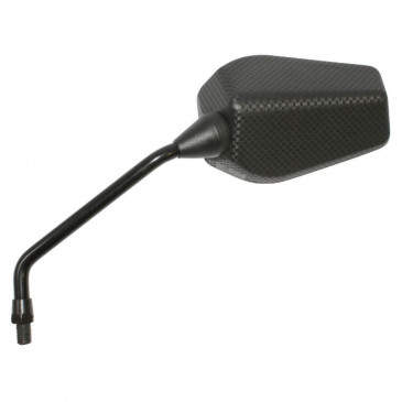 MIRROR FOR 50cc MOTORBIKE DERBI 50 SENDA DRD PRO 2005>2009, 50-125 GPR NUDE 2004>2008, SENDA DRD SM 2009>2012 / GILERA 50 SMT, RCR 2006> LEFT (Ø 10mm) (CEE APPROVED) -VICMA- 8430525076884