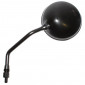 MIRROR FOR MAXISCOOTER APRILIA 125 SCARABEO 1999>2006, 250-400-500 SCARABEO-LIGHT 2006>2008 LEFT BLACK (CEE APPROVED) -VICMA- 8430525076228