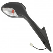 RETROVISEUR ADAPTABLE APRILIA 850 SRV 2012> DROIT NOIR AVEC CLIGNOTANT (HOMOLOGUE CE) -VICMA- 8430525186736
