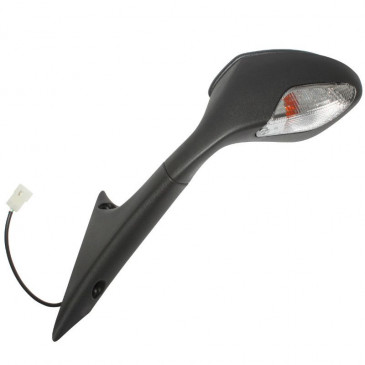 RETROVISEUR ADAPTABLE APRILIA 850 SRV 2012> GAUCHE NOIR AVEC CLIGNOTANT (HOMOLOGUE CE) -VICMA- 8430525186743