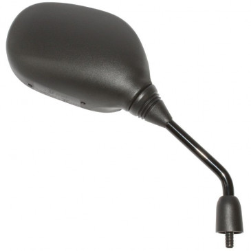 RETROVISEUR ADAPTABLE HONDA 110 LEAD 2008>2010, VISION 2011>2016 DROIT NOIR (HOMOLOGUE CE) -VICMA- 8430525186774