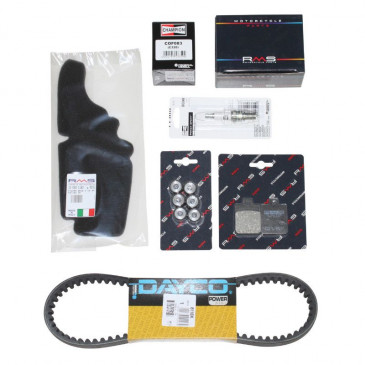 KIT ENTRETIEN MAXISCOOTER ADAPTABLE PIAGGIO 125 VESPA LX 2005> -RMS-