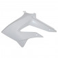 CARENAGE/CACHE RESERVOIR 50 A BOITE ADAPTABLE DERBI 50 SENDA DRD 2011> BLANC BRILLANT GAUCHE -P2R- 3700948053546