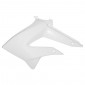 LEFT SIDE COVER FOR TANK FOR 50cc MOTORBIKE DERBI 50 SENDA DRD 2011> GLOSS WHITE- SELECTION P2R