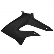 CARENAGE/CACHE RESERVOIR 50 A BOITE ADAPTABLE DERBI 50 SENDA DRD 2011> NOIR BRILLANT GAUCHE -P2R- 3700948053560