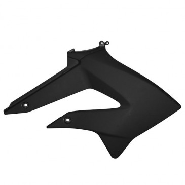 RIGHT SIDE COVER FOR TANK FOR 50cc MOTORBIKE DERBI 50 SENDA DRD 2011> GLOSS BLACK- SELECTION P2R 3700948053553