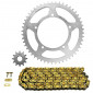CHAIN AND SPROCKET KIT FOR APRILIA 50 RX 1995>1998 420 12x51 (BORE Ø 105mm) (OEM SPECIFICATION) -AFAM-