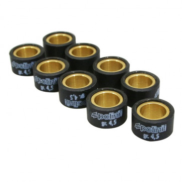GALET/ROULEAU SCOOT POLINI 16x10 4,5g (x9) POUR VARIO SUPER SPEED 9 GALET/ROULEAUX (242.255) 8054705077685