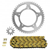 CHAIN AND SPROCKET KIT FOR APRILIA 50 MX SM 2003>2005 420 11x51 (BORE Ø 108mm) (OEM SPECIFICATION) -AFAM-