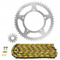 CHAIN AND SPROCKET KIT FOR APRILIA 50 RX 1999>2001 420 12x51 (BORE Ø 105mm) (OEM SPECIFICATION) -AFAM- 5400598042409