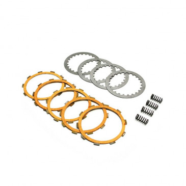 DISQUE D'EMBRAYAGE 50 A BOITE POLINI RACING POUR MINARELLI 50 AM6 / YAMAHA 50 TZR, DTR / PEUGEOT 50 XPS, XR6 / RIEJU 50 MRT / BETA 50 RR / APRILIA 50 RS / SHERCO 50 SM-R (KIT COMPLET) (230.0011) 8054705073250