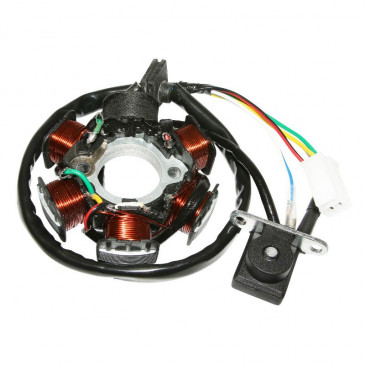 IGNITION STATOR FOR SCOOT 50CC CHINESE 4STROKE GY6,139QMB (6 POLES) -SELECTION P2R- 3700948065709