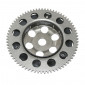 ROUE LIBRE DE DEMARREUR SCOOT ADAPTABLE MBK 50 BOOSTER, NITRO, MACH G, OVETTO 2T, STUNT / YAMAHA 50 BWS, AEROX, JOG R, NEOS 2T, SLIDER / APRILIA 50 SR (COURONNE ET ROUE LIBRE) -P2R- 3700948065440