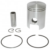 PISTON 50 A BOITE ADAPTABLE MINARELLI 50 AM6/BETA 50 RR/MBK 50 X-POWER, X-LIMIT/YAMAHA 50 TZR, DTR/PEUGEOT 50 XPS/RIEJU 50 RS1 (DIAM 40,26mm - SEGMENTS 1mm) -P2R QUALITE PREMIUM-