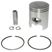 PISTON FOR SCOOT MBK 50 BOOSTER, STUNT /YAMAHA 50 BWS, SLIDER - 1999> - (FLAT PISTON TOP - Ø 40) -P2R PREMIUM QUALITY-