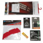 KIT ENTRETIEN SCOOT ADAPTABLE GILERA 50 STALKER 1997>2011/PIAGGIO 50 TYPHOON 1998>2009 (PACK 6 PIECES) -SELECTION P2R- 3700948112021