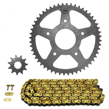 KIT CHAINE ADAPTABLE RIEJU 50 MRT SM 2011 420 11x52 (DIAM COURONNE 62/108/8.5) (DEMULTIPLICATION ORIGINE) -AFAM- 5400598050794