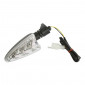 CLIGNOTANT MOTO ADAPTABLE DAELIM 125 ROADWIN 2006> TRANSPARENT AV GAUCHE OU AR DROIT (HOMOLOGUE CE) -SELECTION P2R- 8430525138599