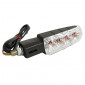 CLIGNOTANT 50 A BOITE ADAPTABLE APRILIA 50 RS 2006>2010 ORANGE/NOIR AV DROIT OU AR GAUCHE (HOMOLOGUE CE) -SELECTION P2R- 8430525077089