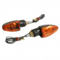 CLIGNOTANT 50 A BOITE ADAPTABLE BETA 50 RR 2008> ORANGE/NOIR AVANT (756896) (HOMOLOGUE CE) (PAIRE) -SELECTION P2R- 8430525093980