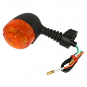 CLIGNOTANT 50 A BOITE ADAPTABLE BULTACO 50 ASTRO, LOBITO 1999>/DAELIM 50 E FIVE, S FIVE 2006>/DERBI 50 GPR 1997>2001 ORANGE/NOIR AV DROIT OU AR GAUCHE (HOMOLOGUE CE) -SELECTION P2R- 8430525067066