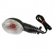 CLIGNOTANT 50 A BOITE ADAPTABLE DERBI 50 GPR 2002>2003 REPLICA/MBK 50 X POWER/YAMAHA 50 TZR TRANSPARENT/NOIR ARRIERE GAUCHE OU AVANT DROIT (756896) (HOMOLOGUE CE) -SELECTION P2R- 8430525073715