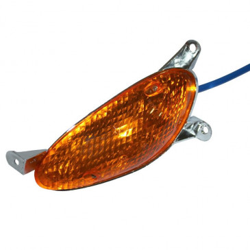 TURN SIGNAL FOR MAXISCOOTER KYMCO 125 DINK 1997>2002 ORANGE FRONT/LEFT -CEE APPROVED- (33450-KKC4-9000) -SELECTION P2R-