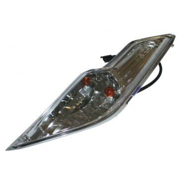TURN SIGNAL FOR MAXISCOOTER KYMCO 125 DINK 2006> TRANSPARENT FRONT/LEFT (CEE APPROVED) -SELECTION P2R-