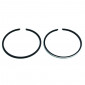PISTON RING FOR 50CC MOTORBIKE TOP PERF CAST IRON FOR MINARELLI 50 AM6/MBK 50 X-POWER, X-LIMIT/YAMAHA 50 TZR, DTR/PEUGEOT 50 XPS/RIEJU 50 RS1/BETA 50 RR/APRILIA 50 RS 1995>2005 (SOLD PER PAIR) 3700948159378