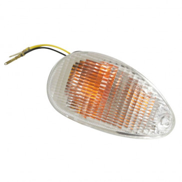 TURN SIGNAL FOR MAXISCOOTER PIAGGIO 125 VESPA ET4 1999>2003 TRANSPARENT REAR/LEFT (CEE APPROVED) -SELECTION P2R-