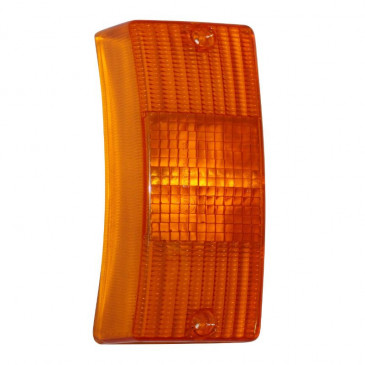 LENS FOR FLASHER FOR MAXISCOOTER PIAGGIO 125 VESPA PX 2001> ORANGE FRONT-LEFT+RIGHT (EEC APPROVED) -SELECTION P2R- 8430525073418