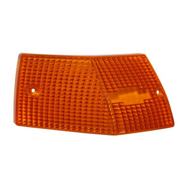 CABOCHON CLIGNOTANT MAXISCOOTER ADAPTABLE PIAGGIO 125 VESPA PX 2001> ORANGE AR GAUCHE (HOMOLOGUE CE) -SELECTION P2R-