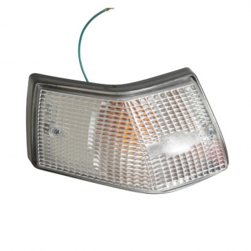 CLIGNOTANT MAXISCOOTER ADAPTABLE PIAGGIO 125 VESPA PX 2010> TRANSPARENT AR GAUCHE (HOMOLOGUE CE) -SELECTION P2R- 8430525073517