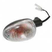 CLIGNOTANT MAXISCOOTER ADAPTABLE PIAGGIO 250 BEVERLY CRUISER 2007>2009/GILERA 50 RUNNER 2002> TRANSPARENT AV GAUCHE OU AR DROIT (HOMOLOGUE CE) -SELECTION P2R- 8430525099159
