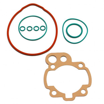 GASKET SET FOR CYLINDER KIT TOP PERF CAST IRON FOR MINARELLI 50 AM6/MBK 50 X-POWER, X-LIMIT/YAMAHA 50 TZR, DTR/PEUGEOT 50 XPS/RIEJU 50 RS1/BETA 50 RR/APRILIA 50 RS 1995>2005 - 3700948293119