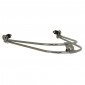 BUMPER FOR MAXISCOOTER PIAGGIO 125 LIBERTY ALL MODELS - CHROME -BUZZETTI- 3700948281970