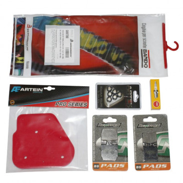 MAINTENANCE KIT FOR SCOOT MBK 50 NITRO/YAMAHA 50 AEROX -P2R- 3700948112014