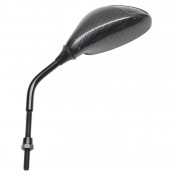 RETROVISEUR SCOOT REPLAY F3 DIAM 8 GAUCHE CARBONE (x1) 3700948038802
