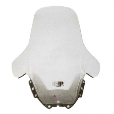 WINDSHIELD FOR MAXISCOOTER PIAGGIO 250 MP3 2007>, 400 MP3 2007> (TALL-CLEAR)WITH SCREEN PRINTING (H 685mm - L 700mm) -FACO- 3700948127155