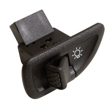 COMMODO/COMMUTATEUR ECLAIRAGE SCOOT ADAPTABLE PIAGGIO 50 ZIP 2T ET 4T 2000>2005, NRG 1999>2004/GILERA 50 RUNNER 1997>2000 DROIT -SELECTION P2R- 2460902500001