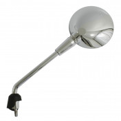 RETROVISEUR ADAPTABLE PIAGGIO 50-125 VESPA PRIMAVERA 2013> GAUCHE CHROME -HOMOLOGUE- -VICMA- 8430525417236