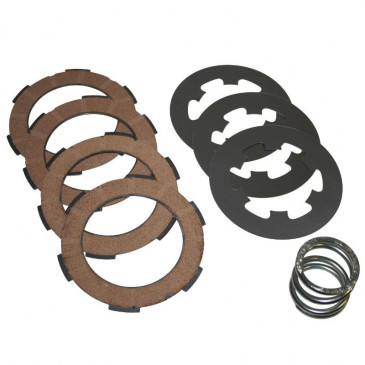 CLUTCH DISC KIT FOR SCOOTER PIAGGIO 50-125 PK 1983> (F1192AC) (OE STANDARD KIT) -NEWFREN- 8025832030973