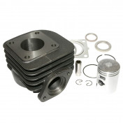 CYLINDER FOR SCOOT MBK 50 BOOSTER, STUNT/YAMAMA 50 BWS, SLIDER -P2R CAST IRON + GRAPHITE PISTON-